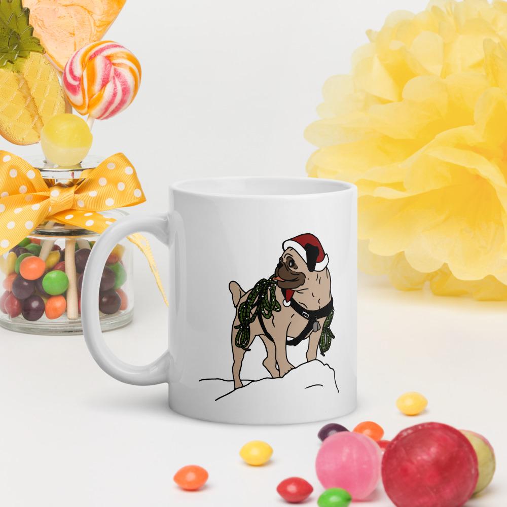 Vinny the Pug Christmas Mug #3