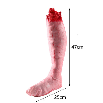 1Pc Halloween Horror Bloody Human Heart Brain Foot Arm Finger Halloween Decoration Halloween Party Haunted House Escape Ornament