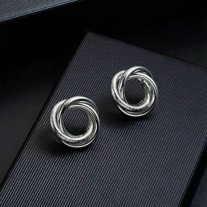 ZA Metal Maxi Statement Vintage Clip on Earrings Without Piercing  for Women Earrings Party Jewelry