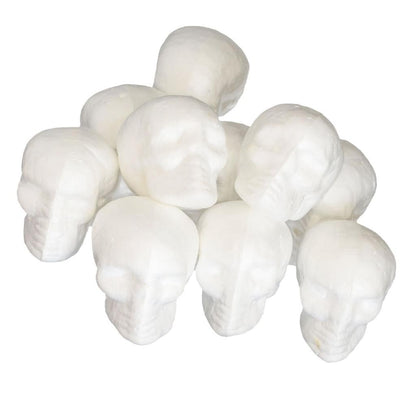 10set Halloween Skull Head Styrofoam Ornaments Skeleton Halloween Decor Scary Man Bone Party Decor DIY Kid Craft