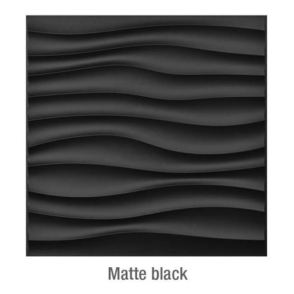9.8ft/3m 12pcs 50x50cm 3D Wall Sticker Decor Blinds Line Living Room Wallpaper Mural Waterproof 3D Wall Panel Bathroom Kitchen