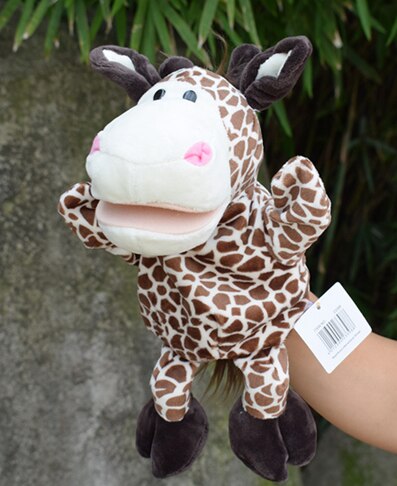 Animal Glove Puppets Adults Hand Living Puppet Dog Theater Doll Toys Plushies Story Talking Muppet Show Muppets Family Toy