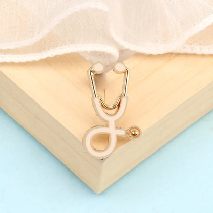 Creative 18 Styles Colorful Brooches Doctor Nurse Stethoscope Enamel Pins Medical Denim Jackets Bag Jewelry Button Badges
