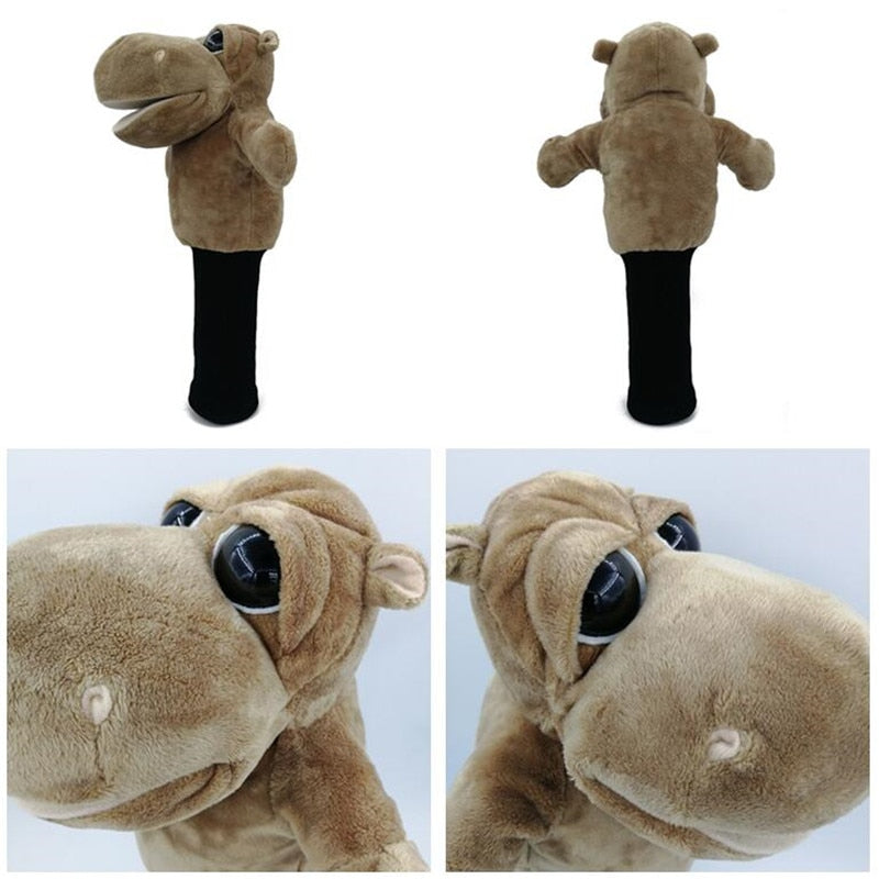 All Kinds of Animals Golf Head Covers Fit Up to Fairway Woods Men Lady Golf Club Cover Mascot Novelty Cute