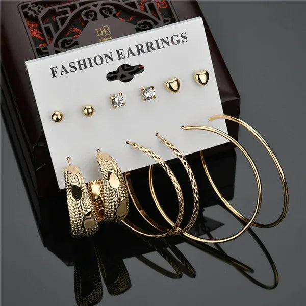 Modyle 2021 New Fashion White Simulated Pearl Stud Earrings for Women Jewelry Accessories