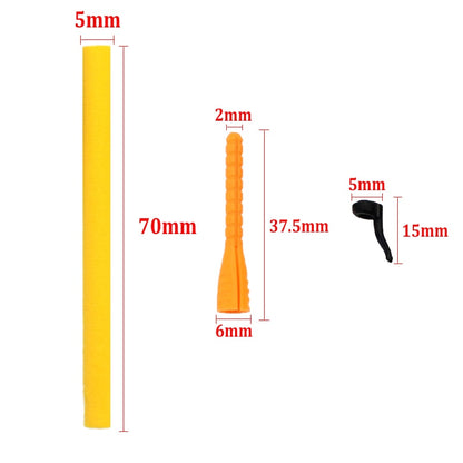 12PCS Carp Fishing Accessories for Zig Rig Zig Aligna Kit Foam Hook Line Aligners Tool Pop Up Fishing Terminal Tackle