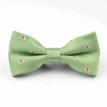 Plaid Children Bowtie Polester Bowties Baby Kid Kids Classical Pet Striped Butterfly Bow Tie Elk Bike Umbrella Dog Car