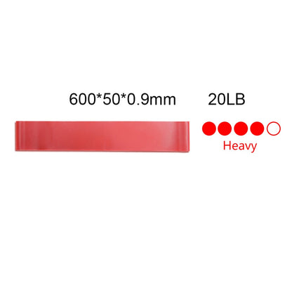 Yoga Resistance Bands 5 Colors Resistance Loop Stretching Pilates Fitness Equipment Gym Home Sport Training Workout (5lb- 25lb)