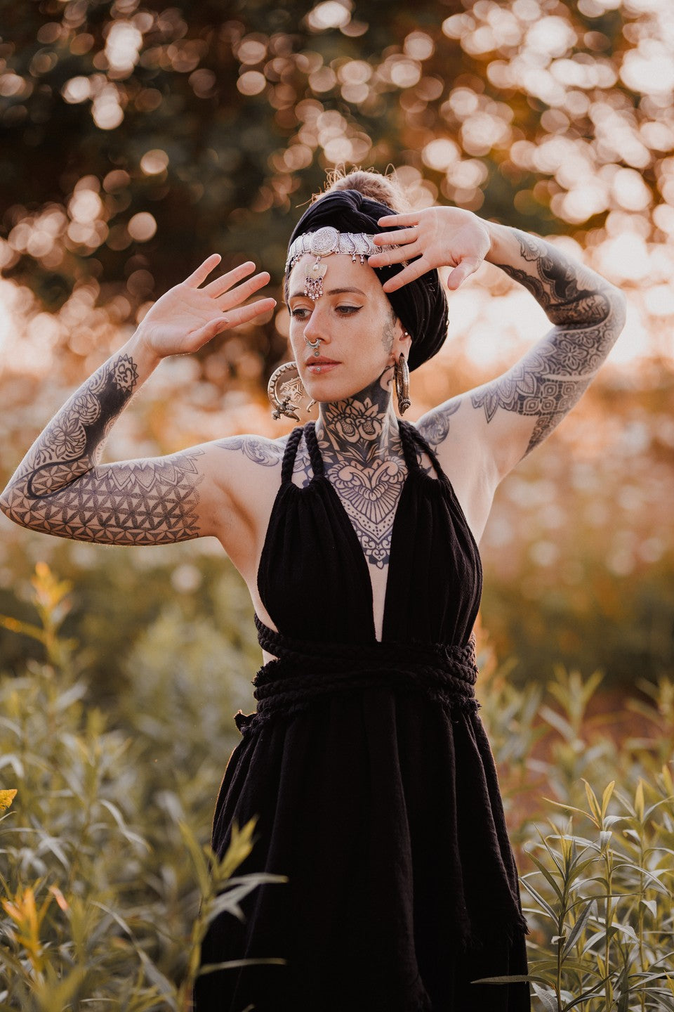 Boho Cotton Asymmetrical Dress