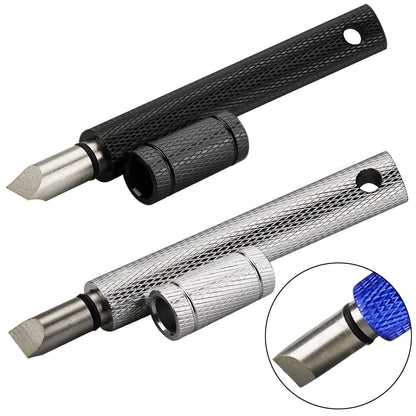 1pc Golf Wedge Iron Groove Sharpener Club Cleaner Cleaning Tool Square Golf Groove Cutter Tool Golf Training Aids