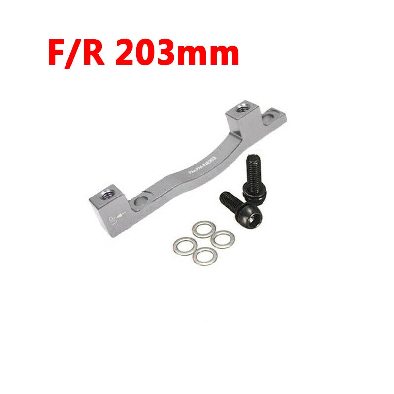 MTB Bike Disc Brake Rotors Front Rear 180mm 203mm IS/PM Caliper Adapter Aluminium Alloy Post Mount Bicycle Accessorie Adaptor