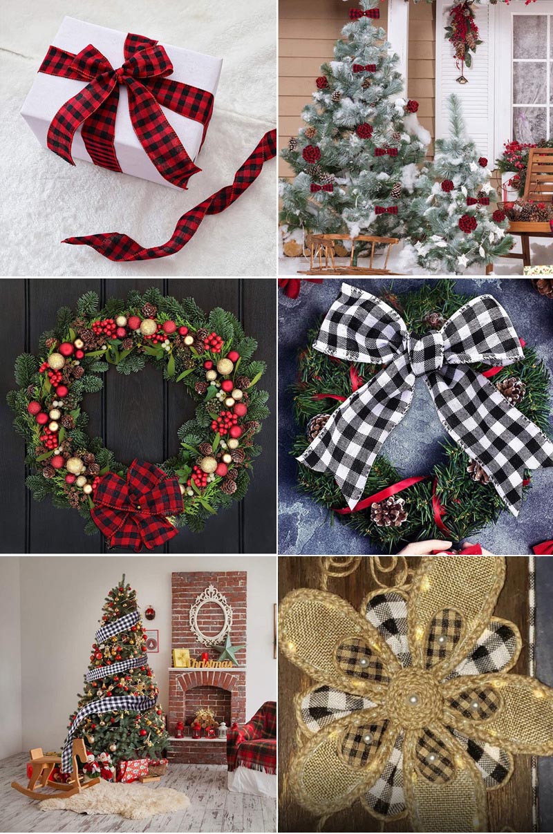 6Yards/Roll Ribbon Imitation Hemp Ribbon Wire Linen Ribbon Christmas Decoration