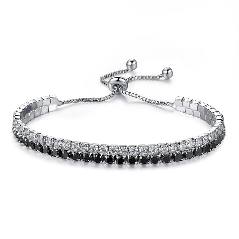 UMODE 4 Colors Cubic Zirconia Tennis Bracelet & Bangles for Women Luxury  Armbanden Voor Vrouwen Bijoux UB0124X