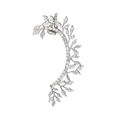 Modyle 2019 New Fashion Elegant Vintage Punk Gothic Crystal Rhinestone Ear Cuff Wrap Stud Clip Earrings