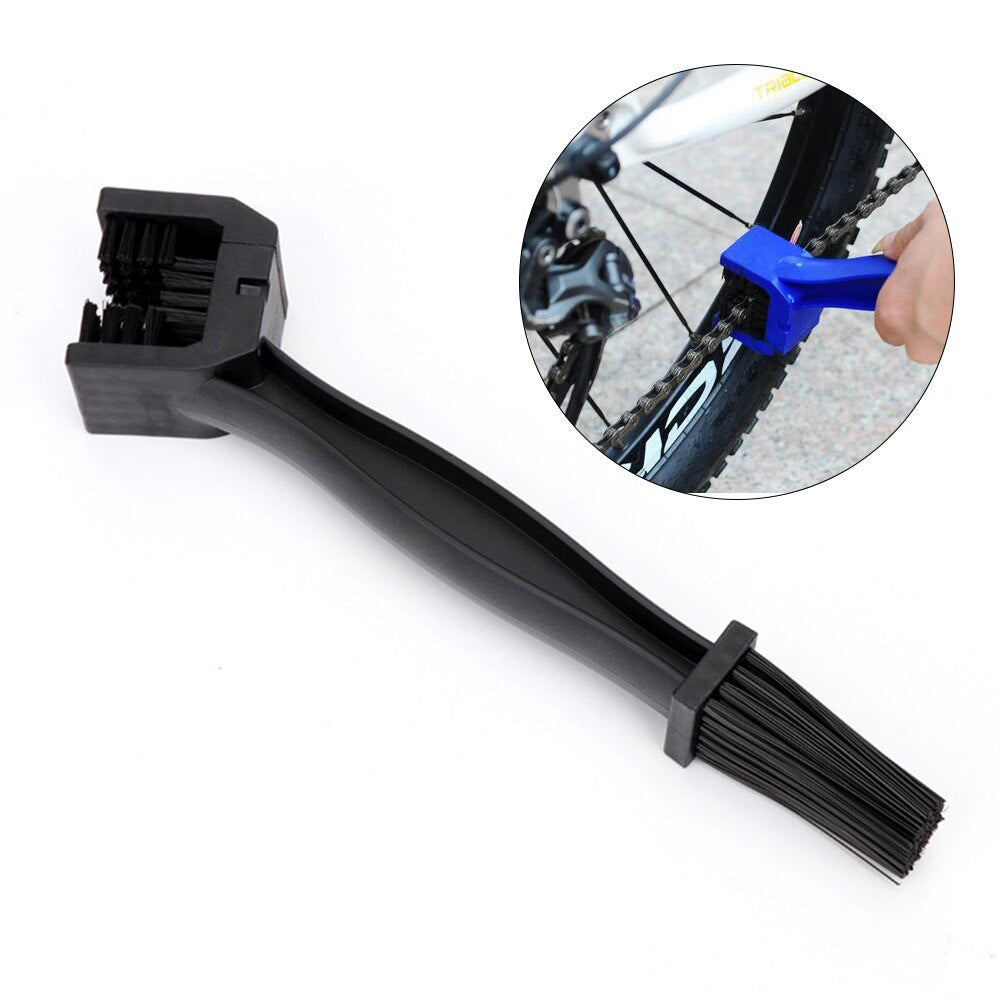 ZK30 Portable Bicycle Chain Cleaner Bike Brushes Scrubber Wash Tool Mountain Cycling Cleaning Kit Outdoor Accessory