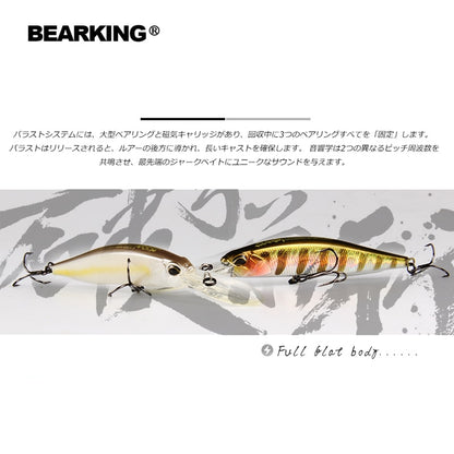 BEARKING 10cm 16g Super Magnet Weight System Long Casting New Model Fishing Lures Hard Bait 2019 Quality Wobblers Minnow