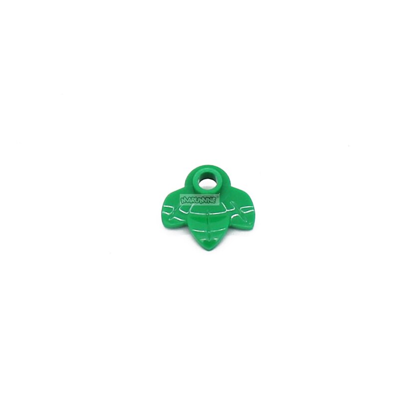 MARUMINE 100PCS Pumpkin Leaf Idea Stalk Grass Flower 32607 Part Classic Bricks Pieces Construction MOC Blocks Educational Toys