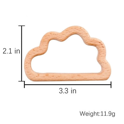 Wooden Toy Car Shape Organic Beech for Babies Teether Kids Brain Game Toys Handmade Crafts Christmas Cognitive Infants Toys