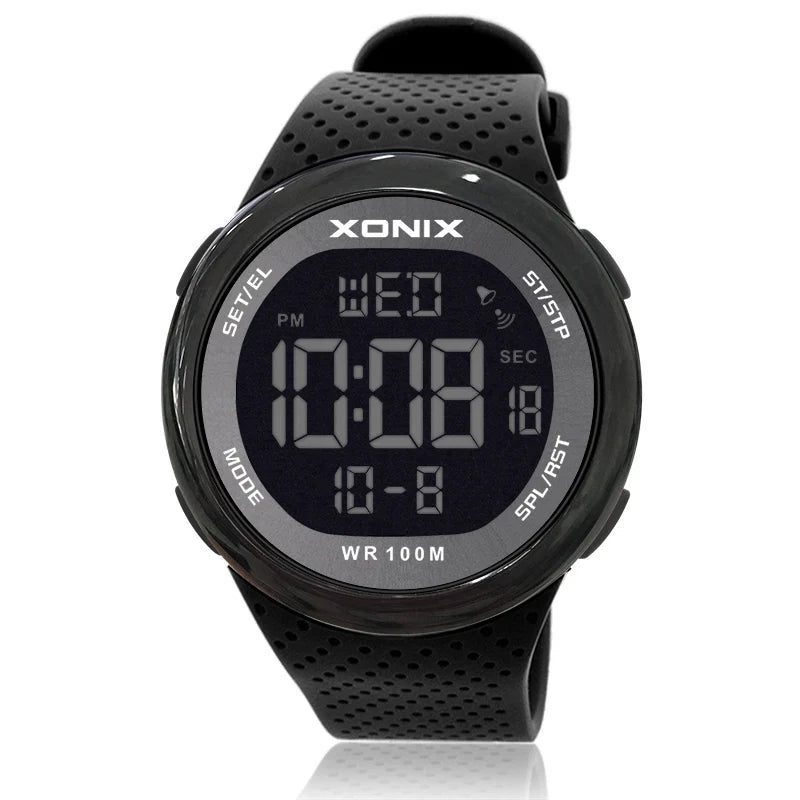 GOLDEN Sports Classics Men Relogio Masculino LED Digital Diving Swimming Reloj Hombre  Acrylic Mirror Sumergible Wristwatch NY