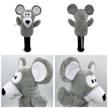 All Kinds of Animals Golf Head Covers Fit Up to Fairway Woods Men Lady Golf Club Cover Mascot Novelty Cute
