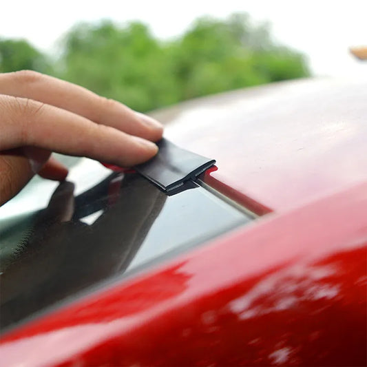 2M Car Roof Protector Noise Insulation Trim Door Weatherstrip Front Rear Windshield Edge Sealing Strips Sticker Car Accessories
