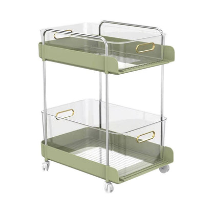 Creative Office Workstation Bag Holder Under Desk Mobile Bookcase School Book Bag Desk Organizer Cabinet Trolley Shelf