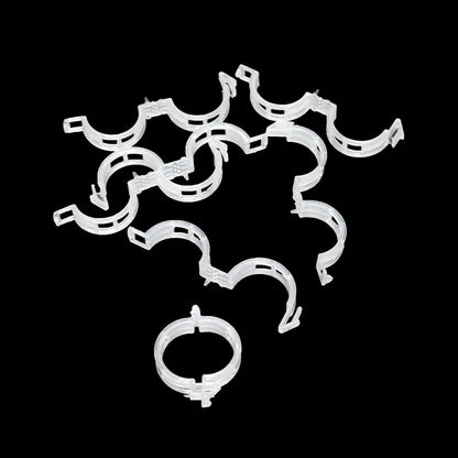 Greenhouse Plant Fixing Clips Garden Plants Flowers Tied Bundle Branch Clip Clamping Tools Garden Supplies Plant Clips 50 Pcs