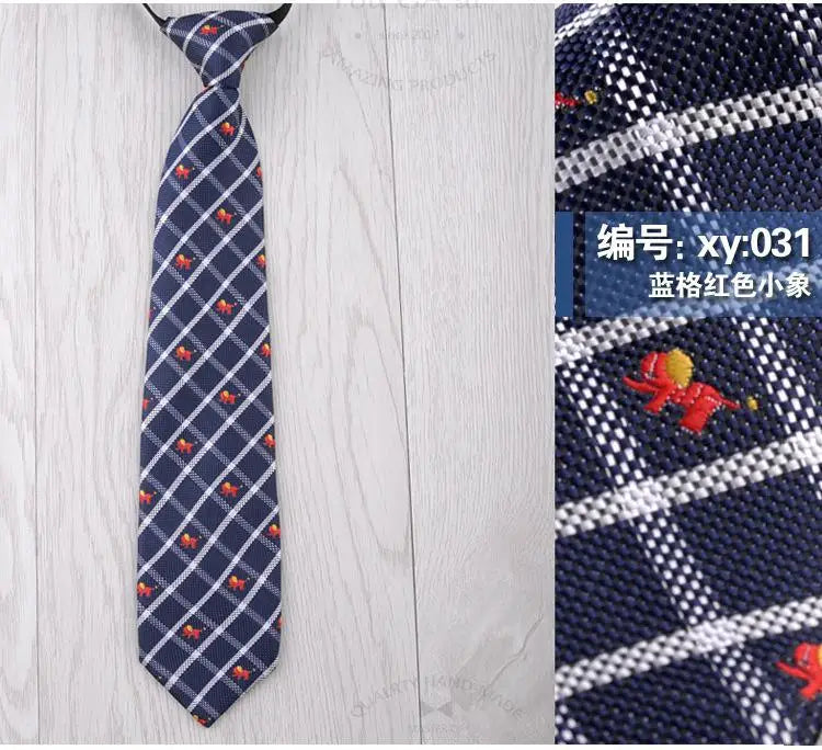 28*6cm Gravata Boys Girls Children's Tie School Class Dance Costume Accessories Band Cartoon Student Tie Necktie Neckcloth
