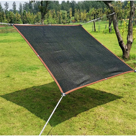 HDPE Anti-Uv Sunshade Net Garden Sunscreen Sunblock Shade Balcony Courtyard Greenhouses Shading Net Cover Car Heat Insulation