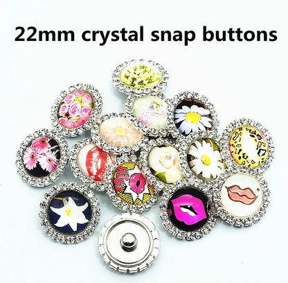 New DIY Custom Snap Buttons 12mm/18mm/20mm Silver /Golden Snap Buttons Personalized Photo for DIY Necklace Jewelry