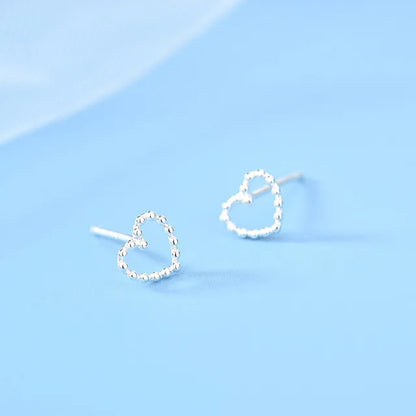 Newest 925 Sterling Silver Needle Women's Jewelry Cute Chic Stud Earrings for School Girls Kids Lady Birthday S925 Stamp