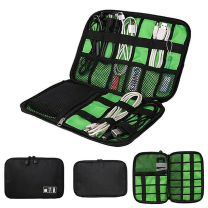 TUUTH Travel Digital Cable Storage Bag Mobile Power Organizer Bag Electronics Accessories Bag Case for Earphones