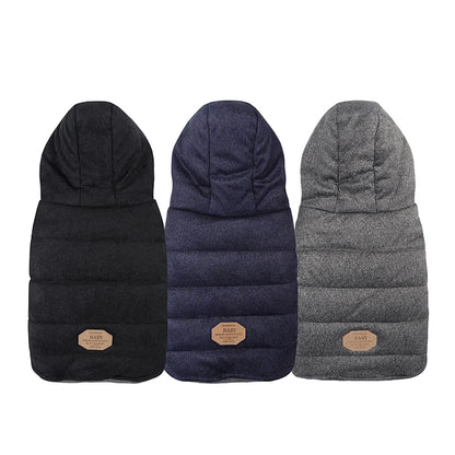 Winter Warm Pet Dog Clothes Hooded Thick Warm Clothes Cotton Cat Puppy Dogs Coat Jackets Chihuahua Yorkie Clothing S-Xxl