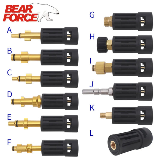 Pressure Washer Connector Adapter for Connect AR/Interskol/Lavor/Bosche/Huter/M22 Lance Wand to Karcher Water Gun Female Adapter