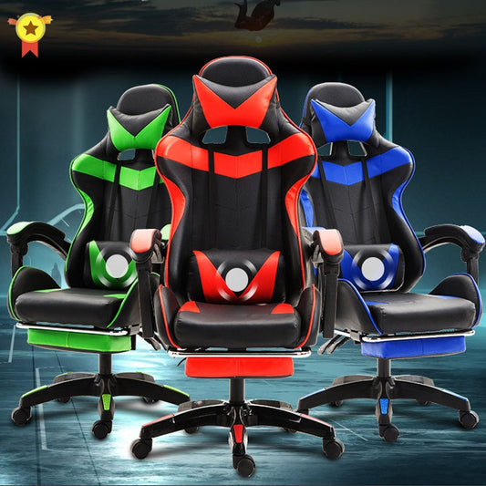 High Quality Gaming Chair Boss Chairs Ergonomic Computer Game Chairs for Internet Household Adjustable Reclining Lounge Chair