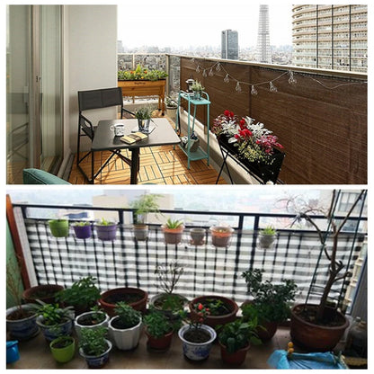 Wide 0.9m 3ft HDPE Anti-Uv Sun Shade Net Garden Plants Cover Shade Sails Enclosure Nets Balcony Terrace Fence Safety Privacy Net