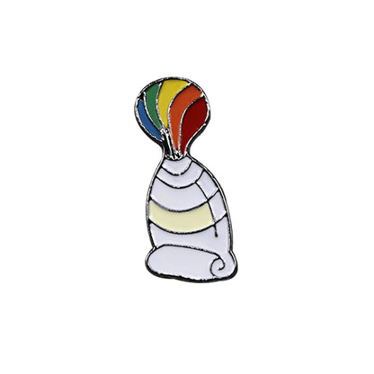 9 Style LGBT Design Rainbow Creative Heart Yeh Finger Pin Brooch Metal Pins Badge Denim Enamel Lapel Jewelry Women