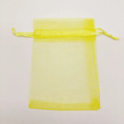 100pcs/Lot 5x7/7x9/10x15cm Organza Jewelry Bags Pouch Organza Drawstring Bag Jewelry Packaging for Jewelry Pouches Jewellery Bag